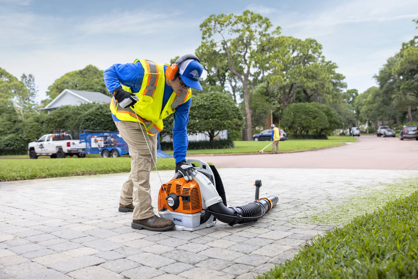 BR 450 C-EF Gasoline Backpack Blower