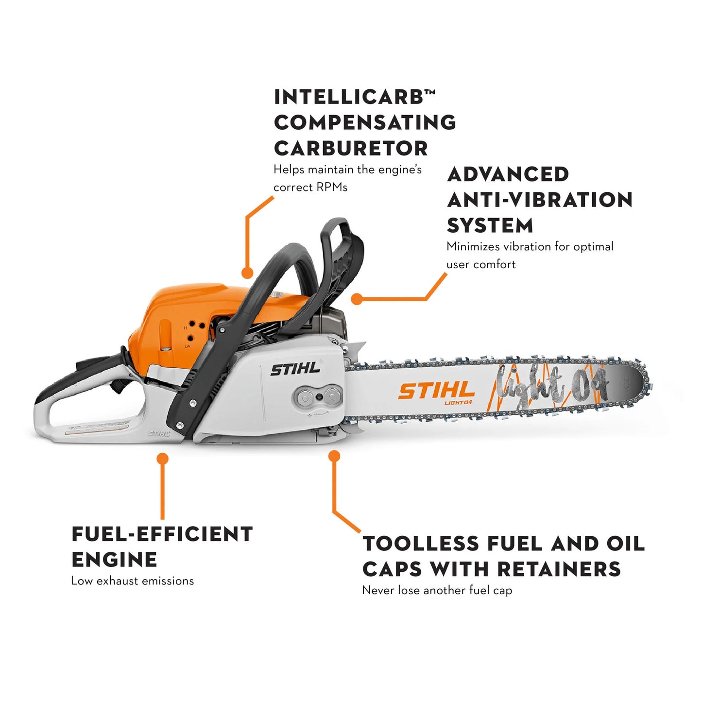 MS 291 Gasoline Chainsaw