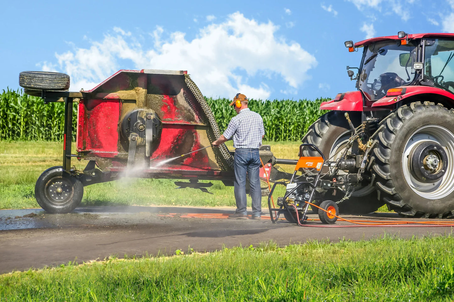 RB 600 Gasoline High Pressure Washer