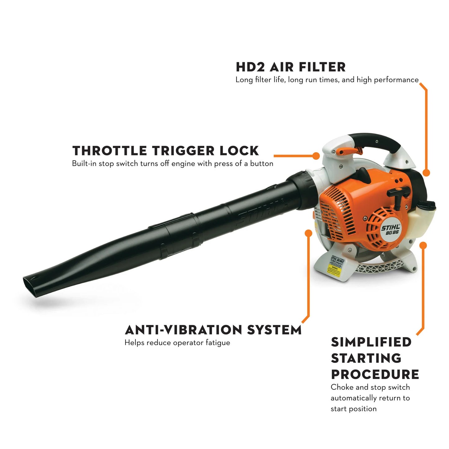 BG 86 Gasoline Blower
