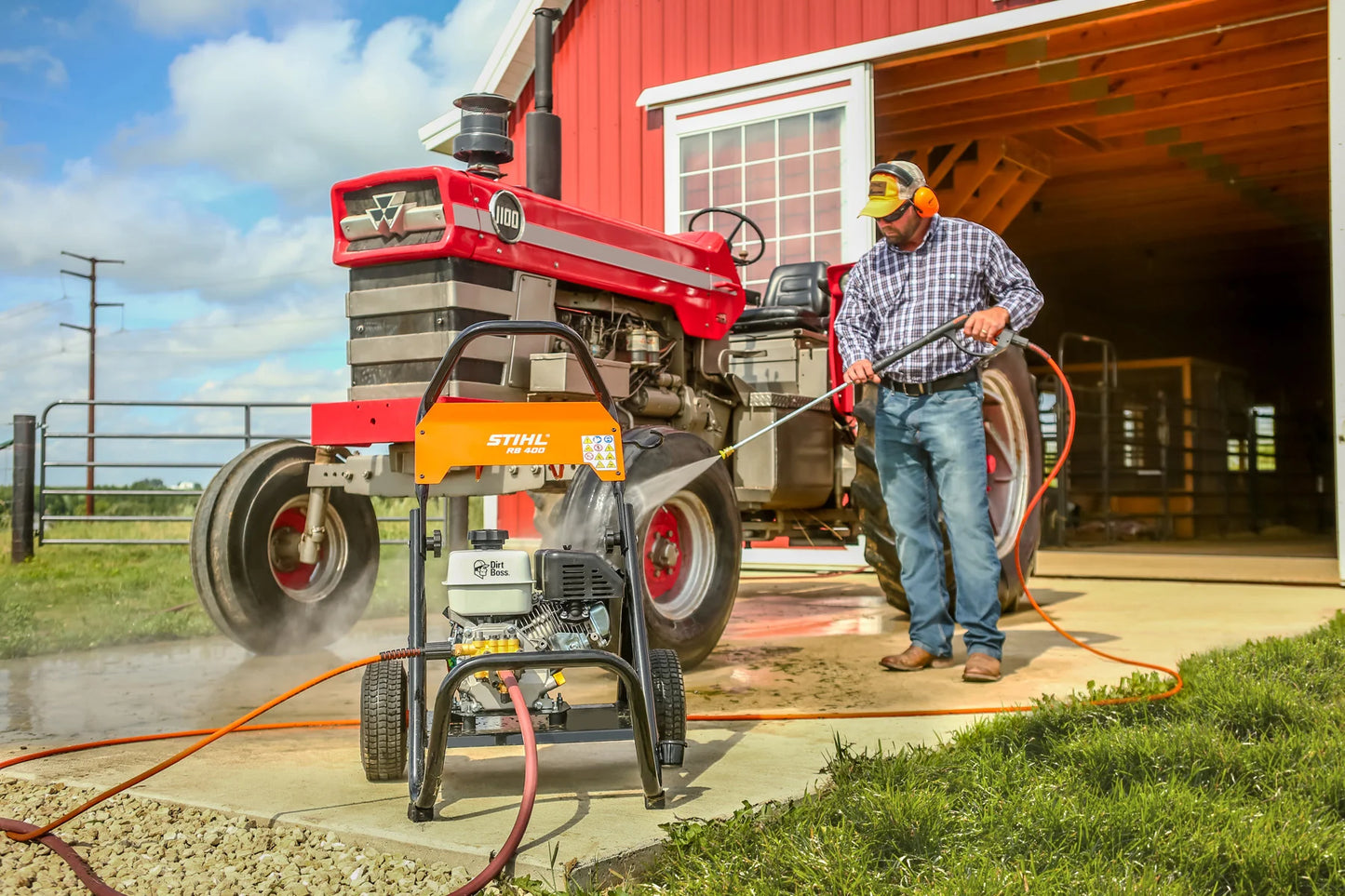 RB 400 DIRT BOSS® Gasoline High Pressure Washer
