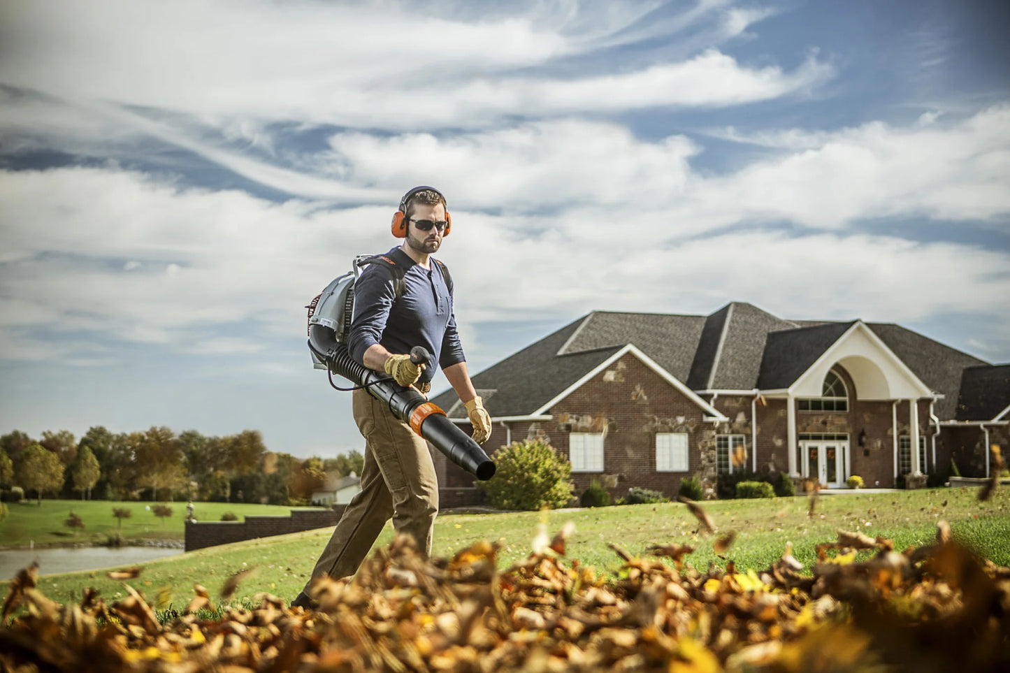 BR 450 C-EF Gasoline Backpack Blower