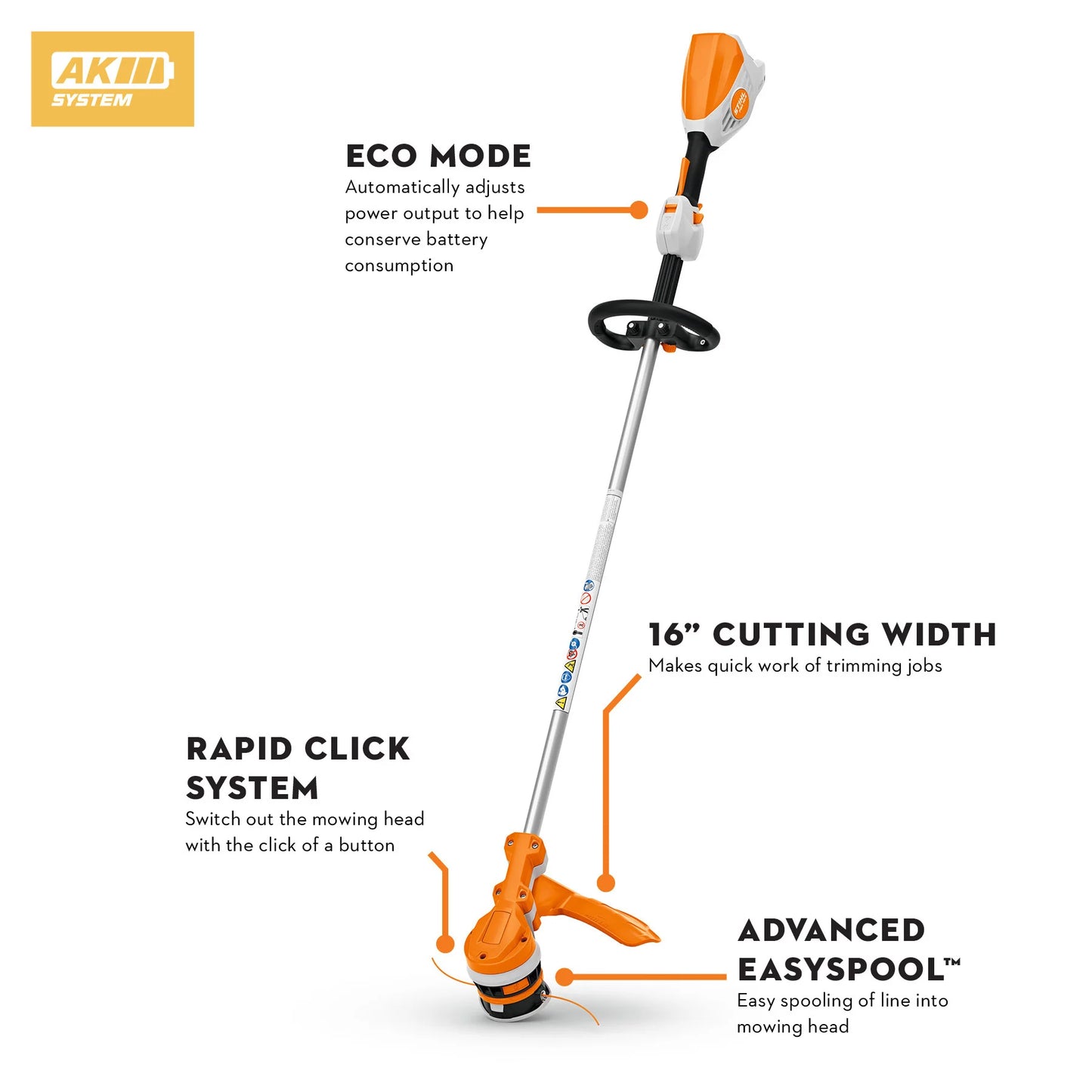 FSA 70 R Battery Powered Grass Trimmer