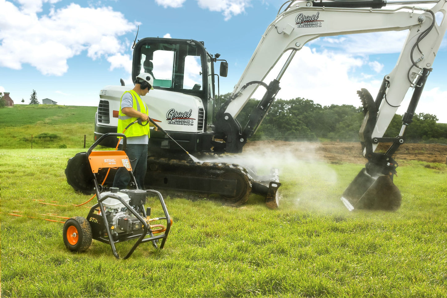 RB 600 Gasoline High Pressure Washer